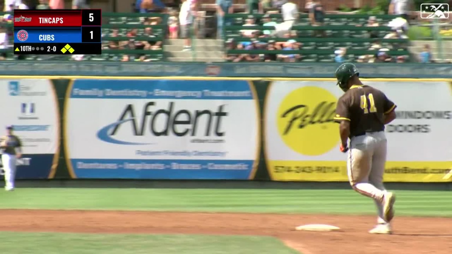 Joshua Mears' grand slam 06/25/2023 TinCaps