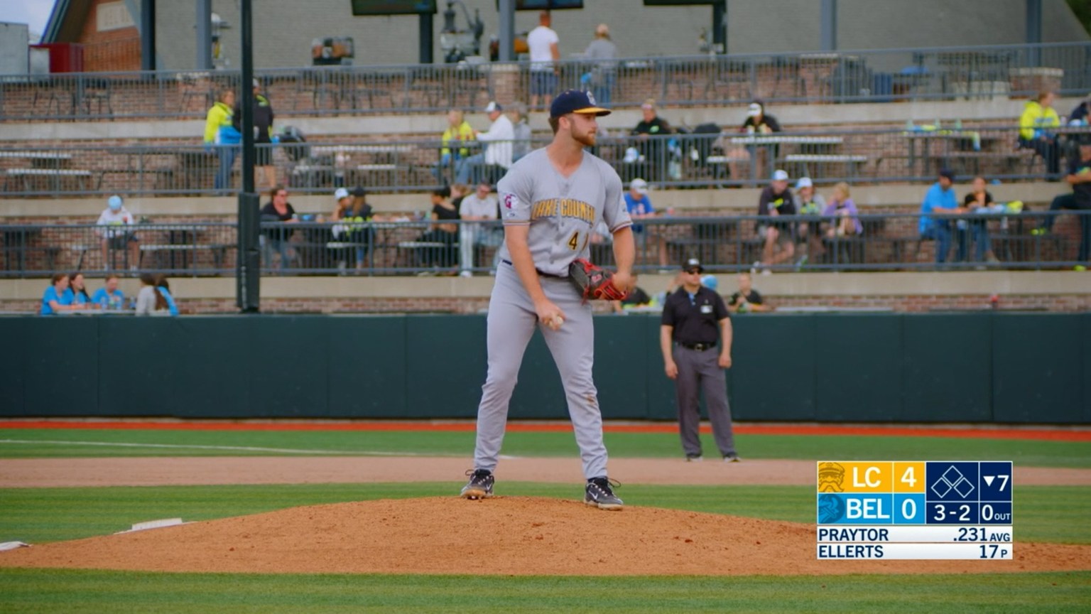 Magnus Ellerts Strikes Out The Side In The 9th | 06/07/2024 | MiLB.com