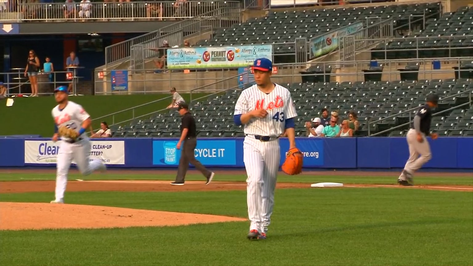 Kodai Senga whiffs three batters during rehab start 07/10/2024 Mets