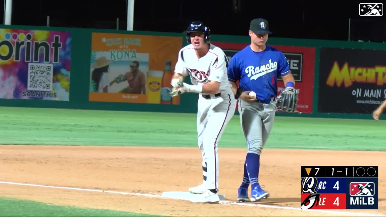 Merrill starts rally with triple 08/22/2022 Storm