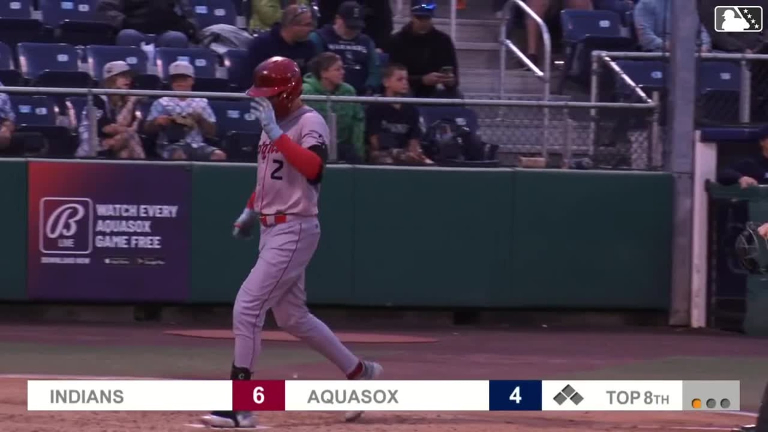 Kyle Karros's solo homer 06/29/2025 Indians