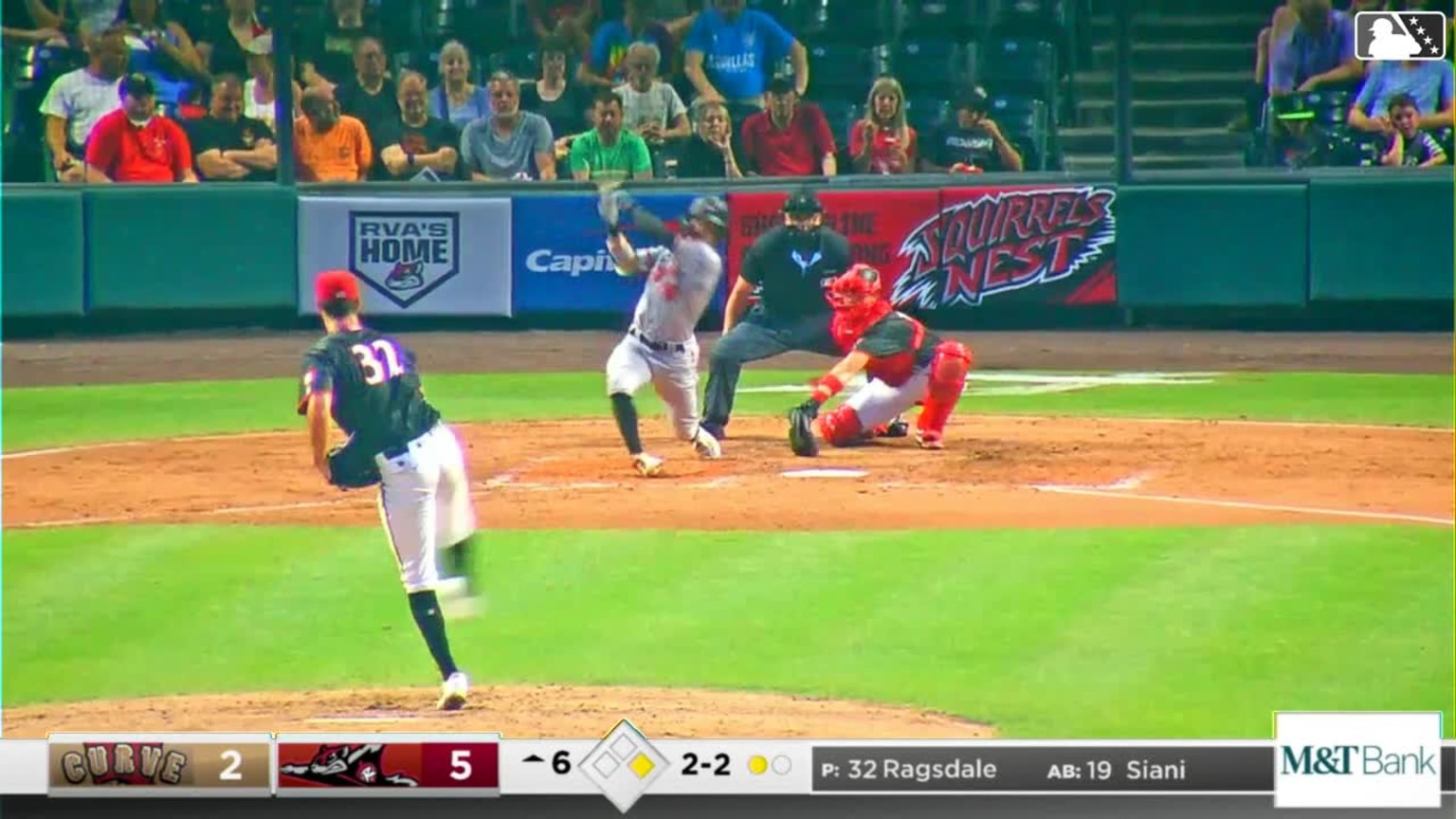 Carson Ragsdale records his ninth strikeout | 06/06/2024 | Flying Squirrels