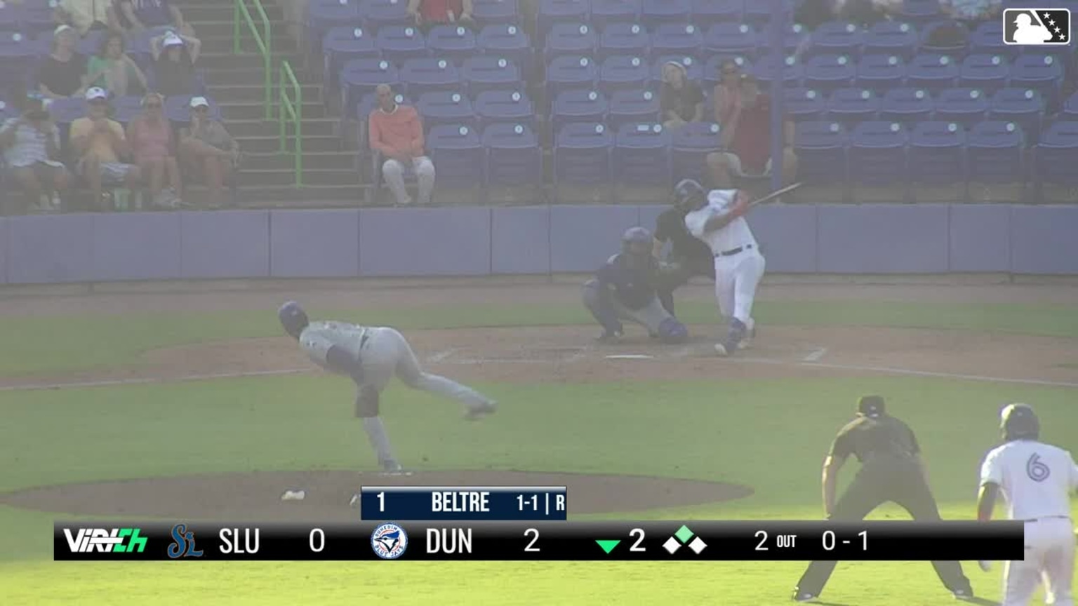 Manuel Beltre's tworun home run 05/29/2024 Blue Jays