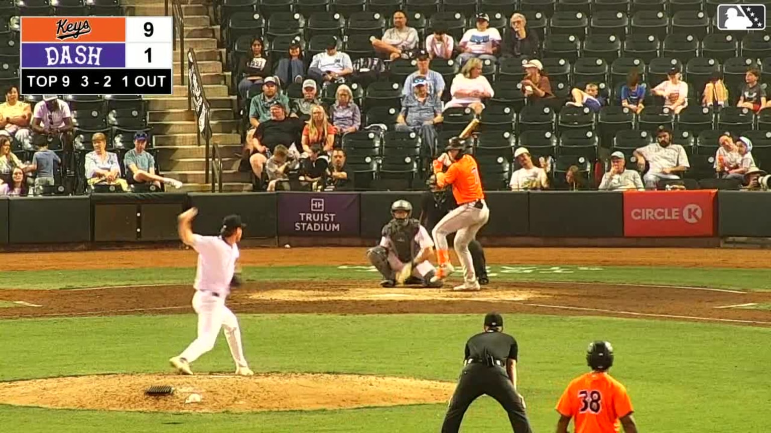 Vance Honeycutt walks. Colin Tuft scores. Leandro Arias to 3rd. Elis ...