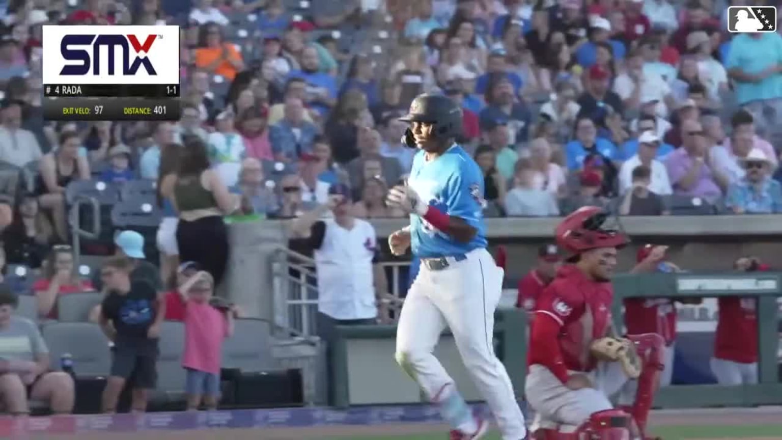 Nelson Rada's first homer of the season | 06/08/2024 | MiLB.com