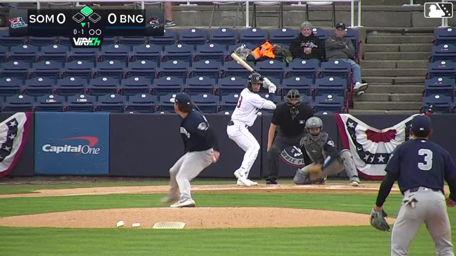 Xavier Rivas In play, run(s) to Marco Vargas | 04/10/2026 | Rumble Ponies