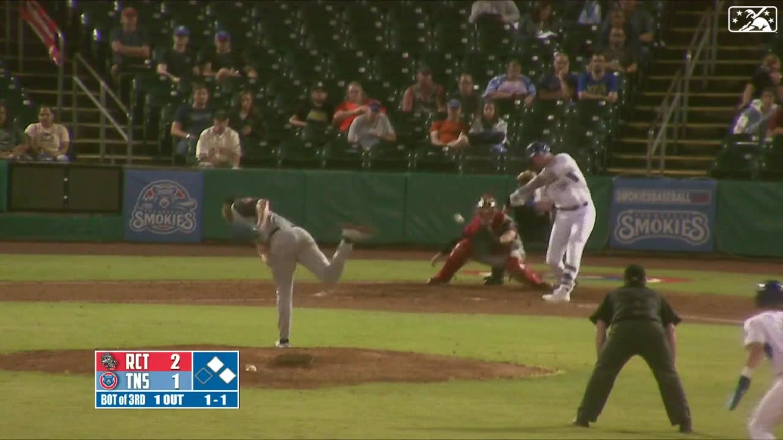 Haydn McGeary's 16th home run 09/13/2023 Smokies
