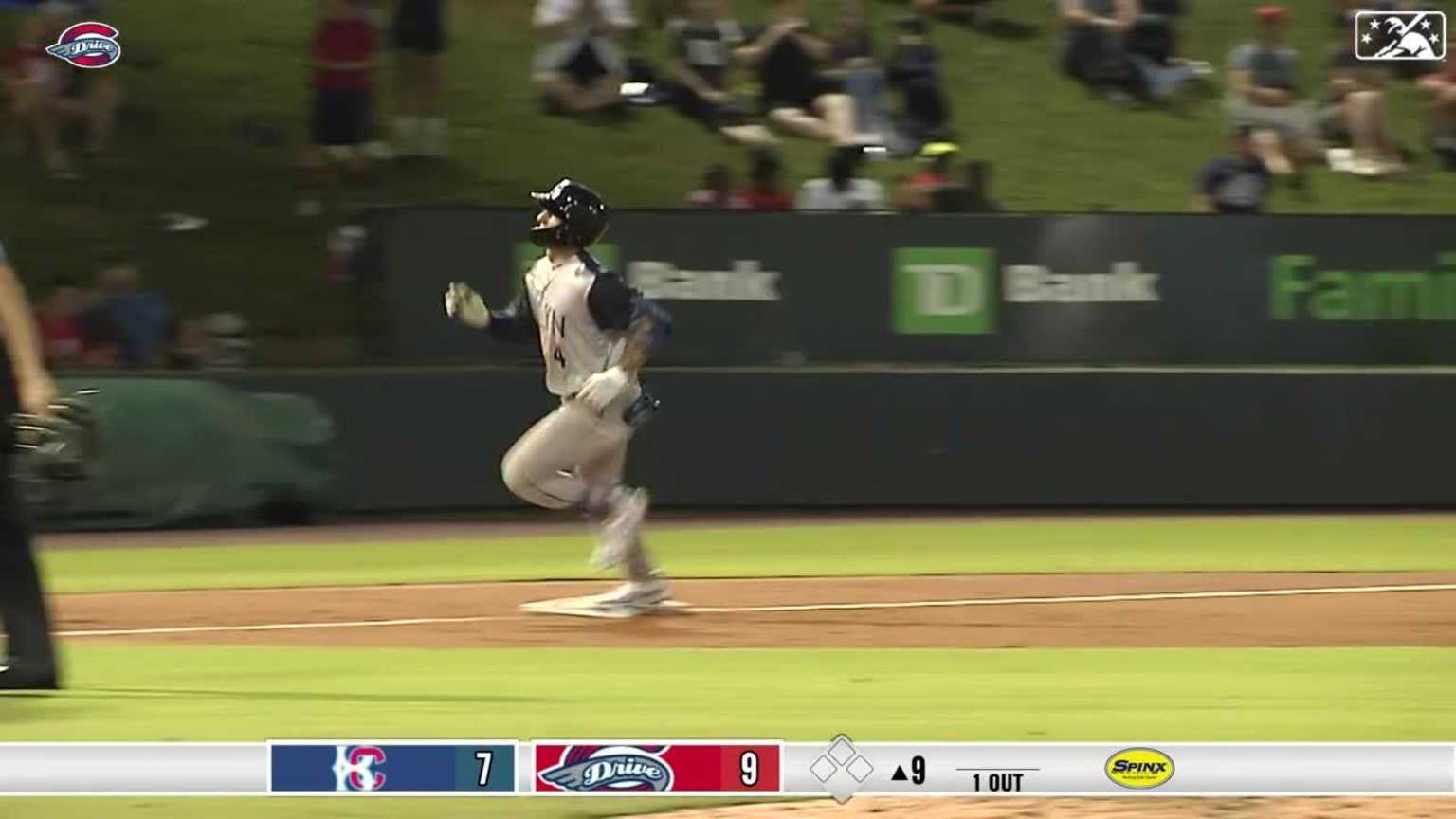 Ryan Clifford's seventh home run, 06/18/2023