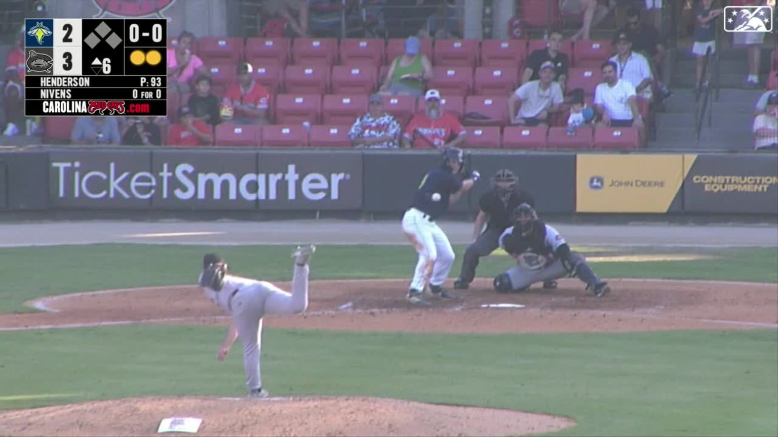 Logan Henderson fans 7th batter 08/27/2023 Mudcats