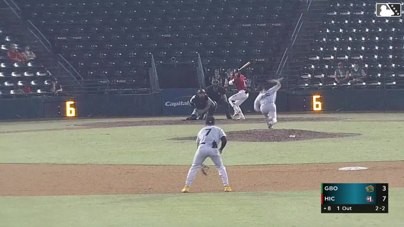 Alessandro Ercolani's sixth strikeout 07/21/2024