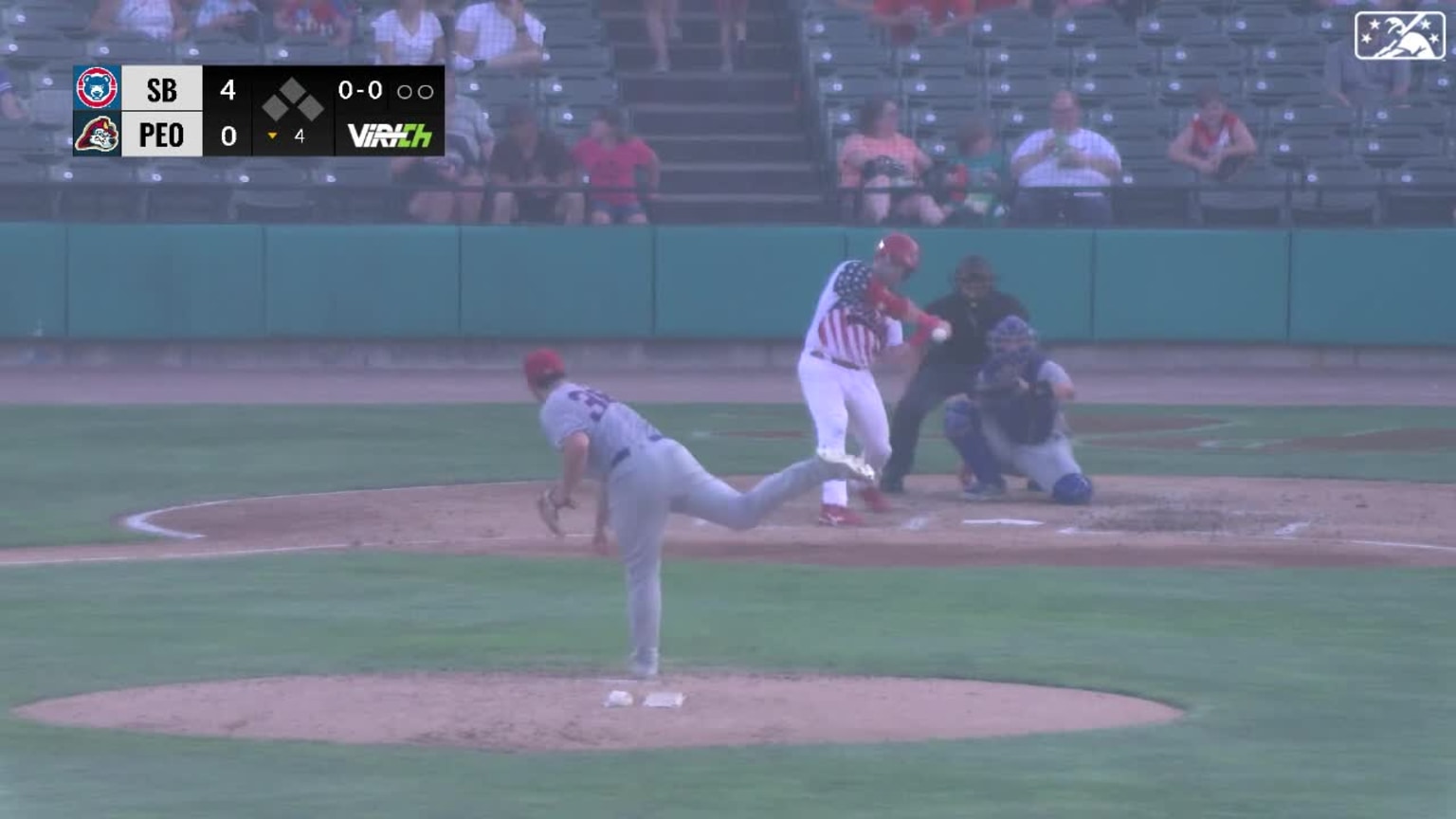 Jimmy Crooks' solo homer 07/29/2023 Chiefs