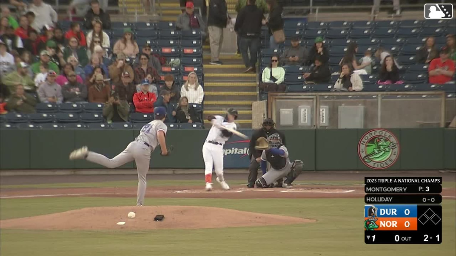 Jackson Holliday hits a leadoff home run 03/29/2024 Florida
