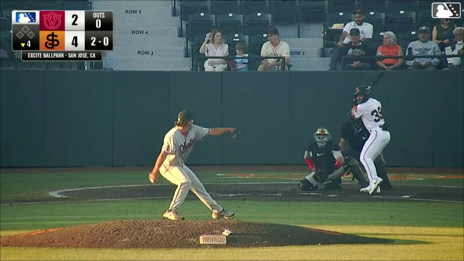 Isaiah Barkett homers (1) on a fly ball to center field. | 04/09/2026 ...