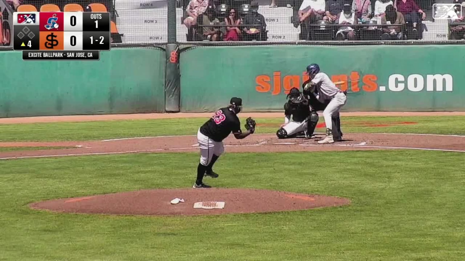 Nomar Medina's fifth strikeout | 09/07/2023 | Giants