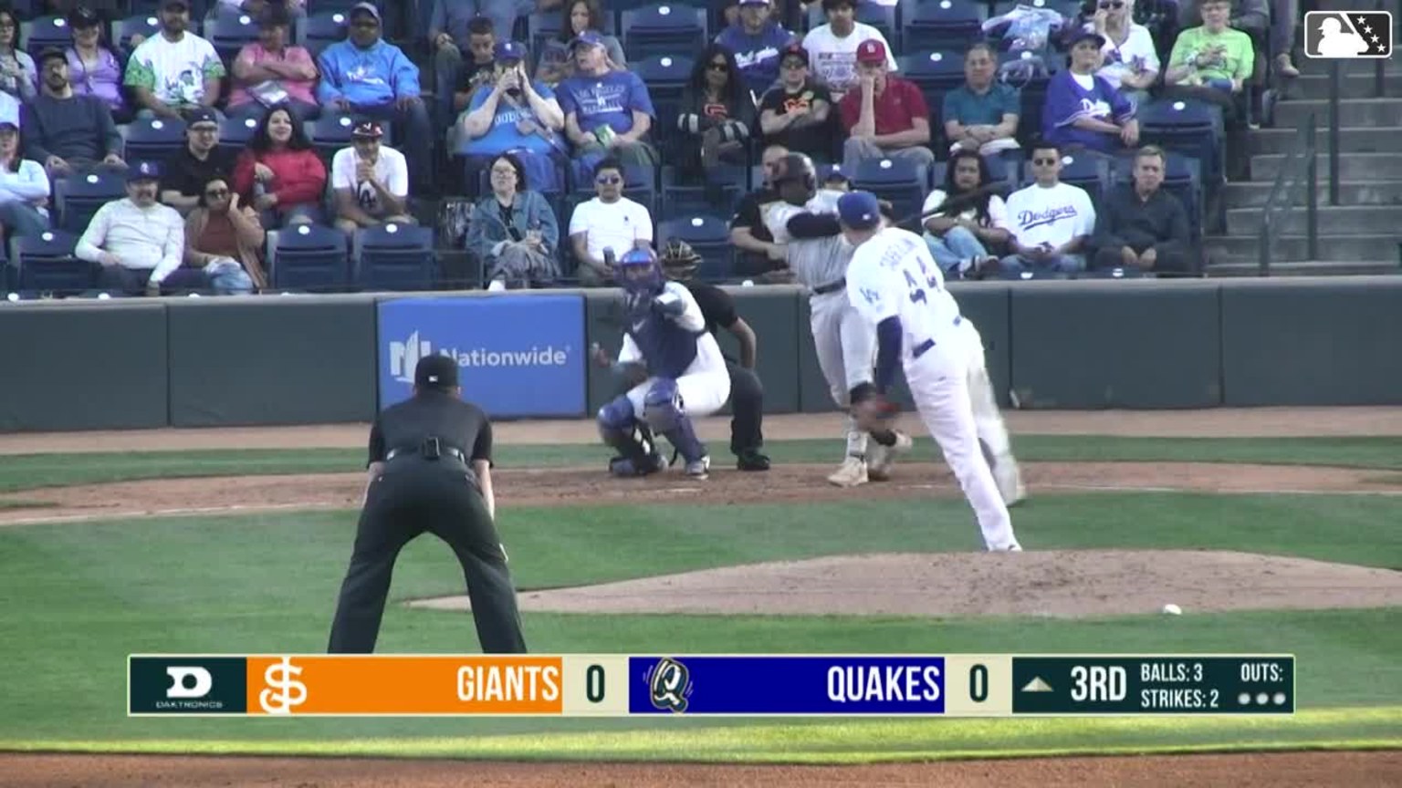 Dakota Jordan swats his fourth homer of the year | 06/06/2025 | Giants