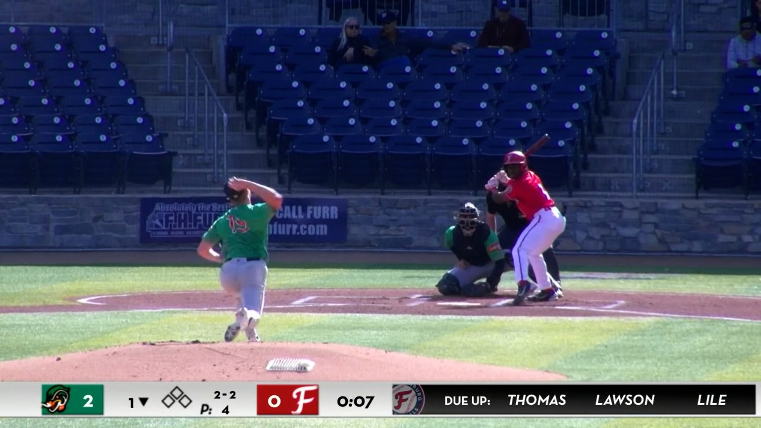 Brock Porter fans four 05/05/2023 Wood Ducks