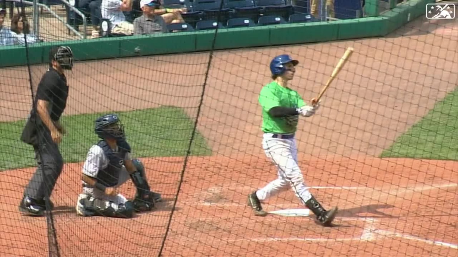 Drew Romo hits a tworun home run 06/11/2023 Yard Goats