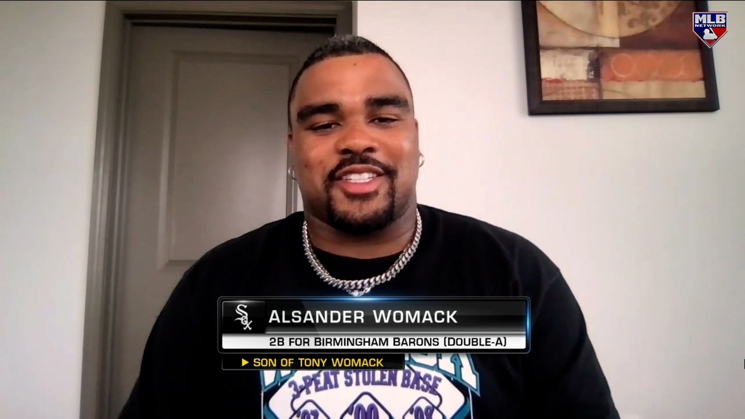 Alsander Womack ready for Rickwood Field 06/17/2024 Barons