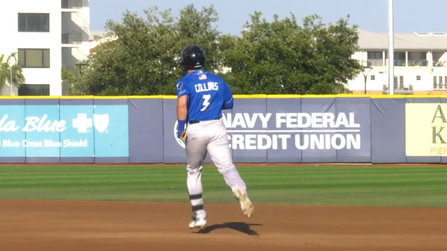 Isaac Collins' hits two homers 07/09/2023 Shuckers