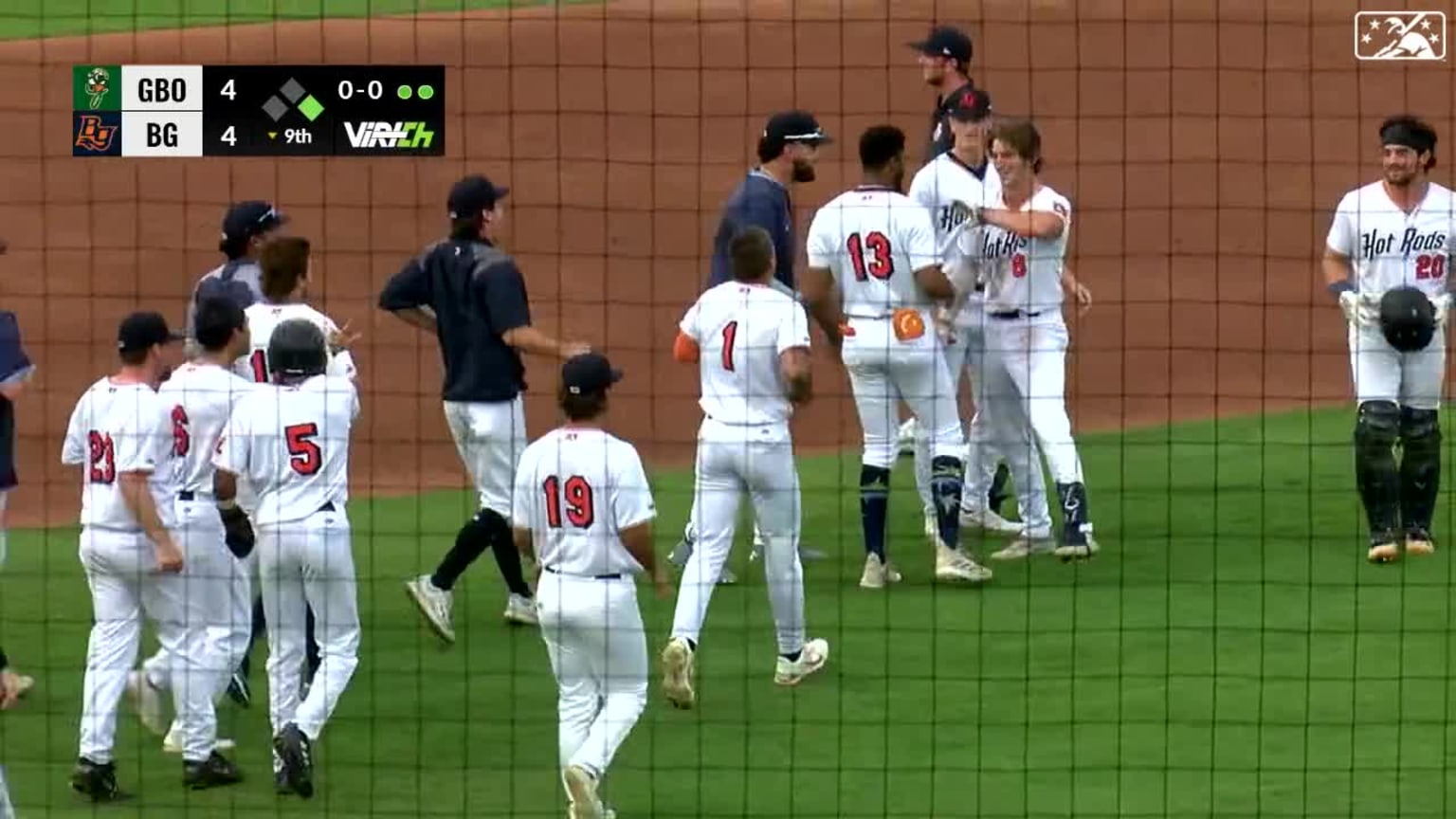 Carson Williams' walkoff double 09/07/2023 Hot Rods