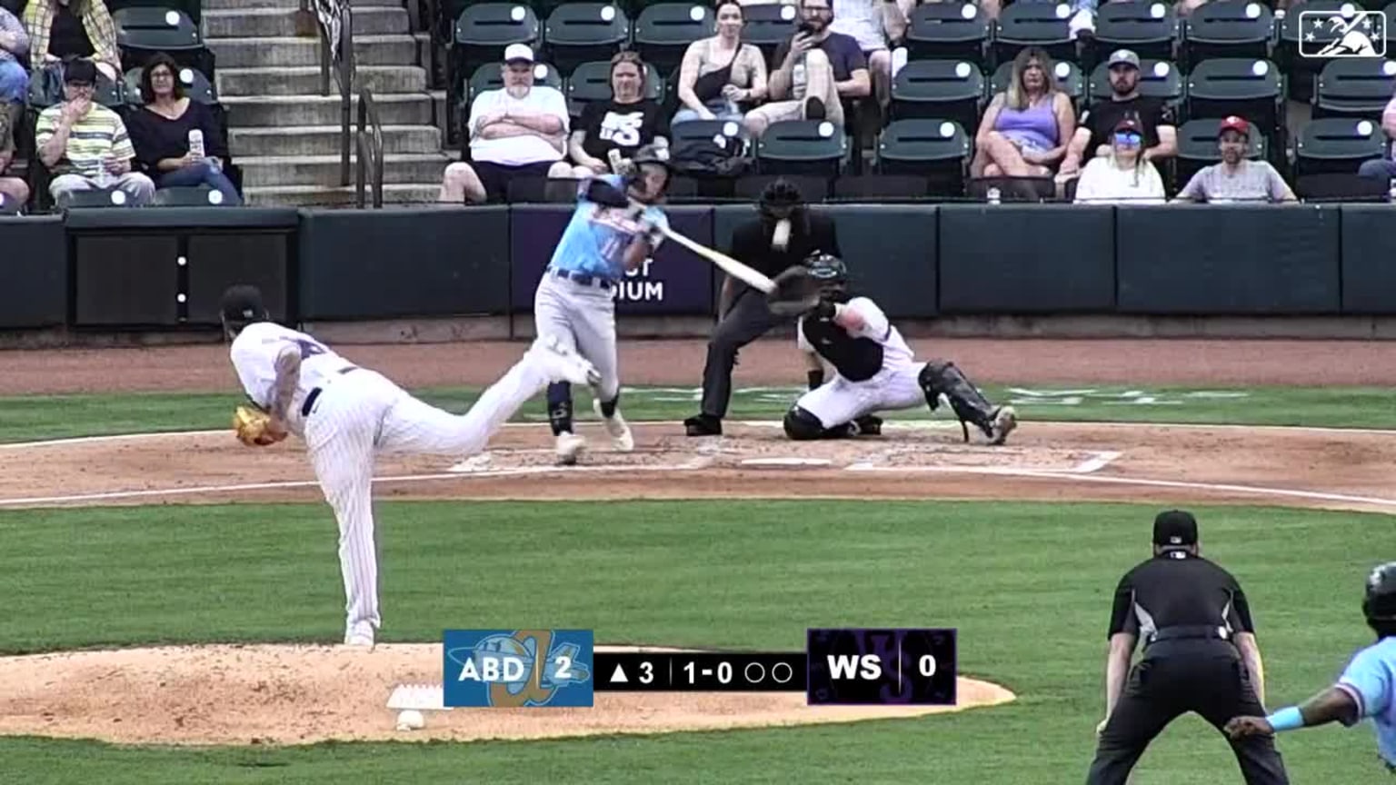 Jackson Holliday's two-run double | 05/16/2023 | IronBirds