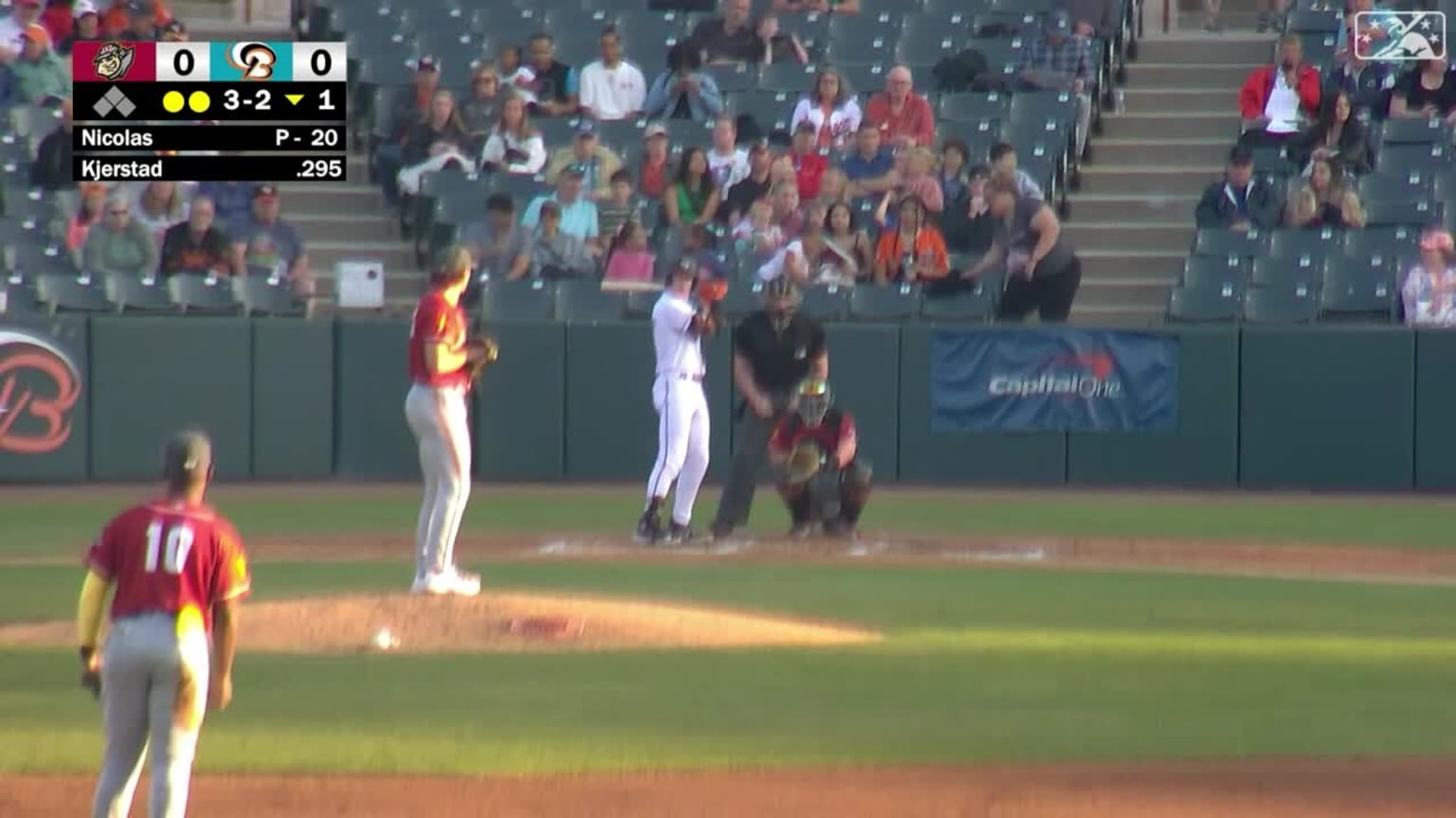 Heston Kjerstad's three-hit game, 05/20/2023