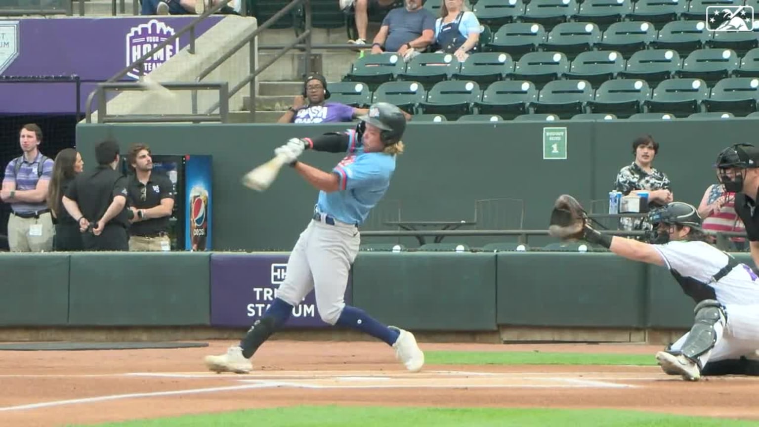 Jackson Holliday's RBI triple 05/17/2023 Florida Complex League