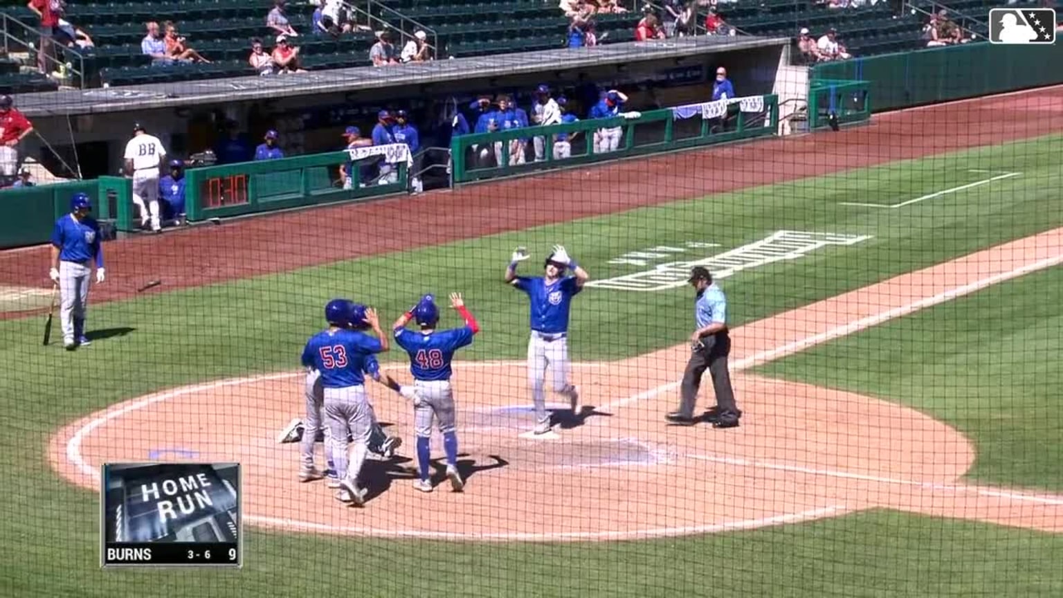 Owen Caissie cranks his eighth homer of the season 06/16/2024 Cubs