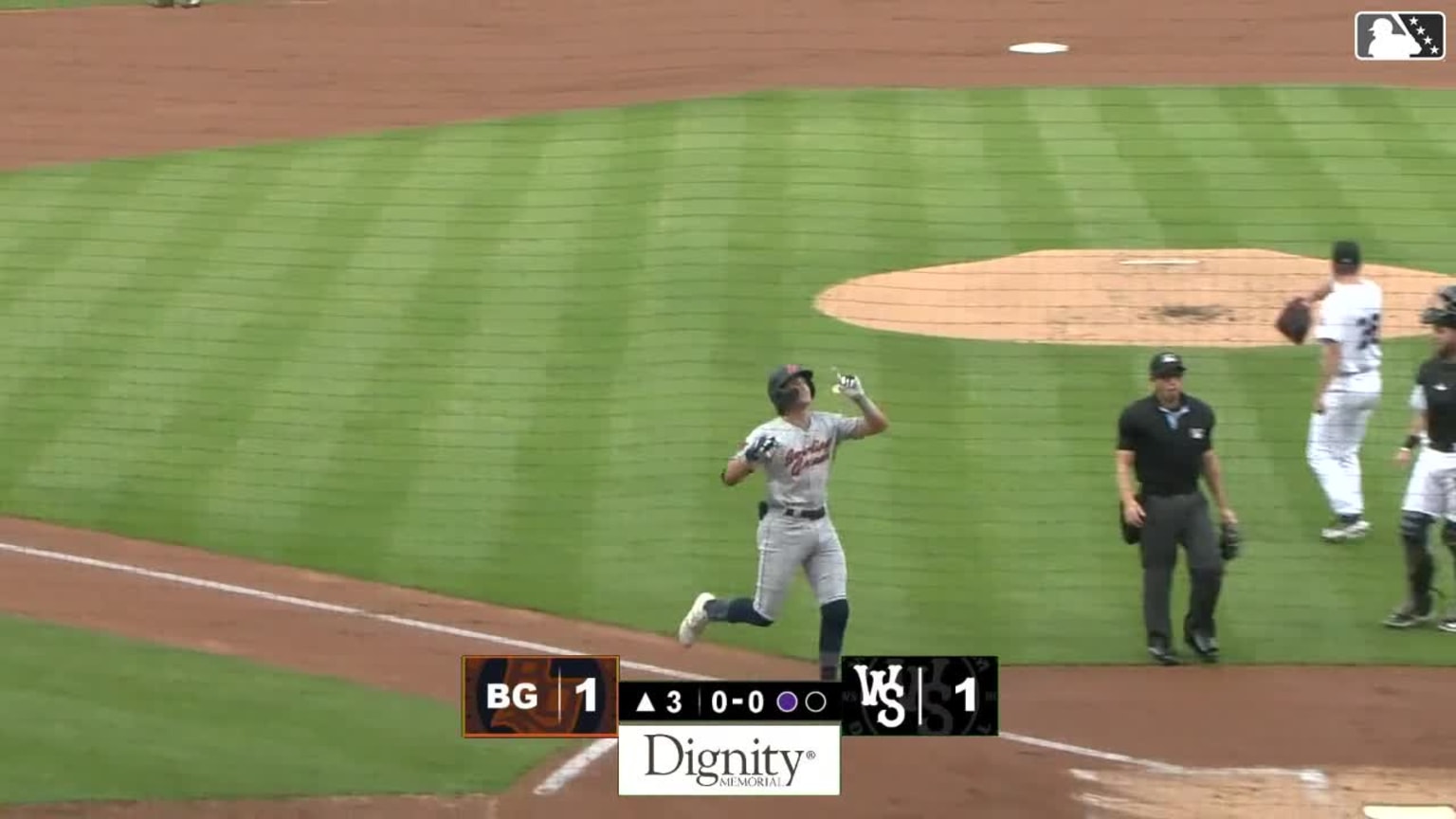 Cooper Kinney's first home run of 2024 05/23/2024 Hot Rods