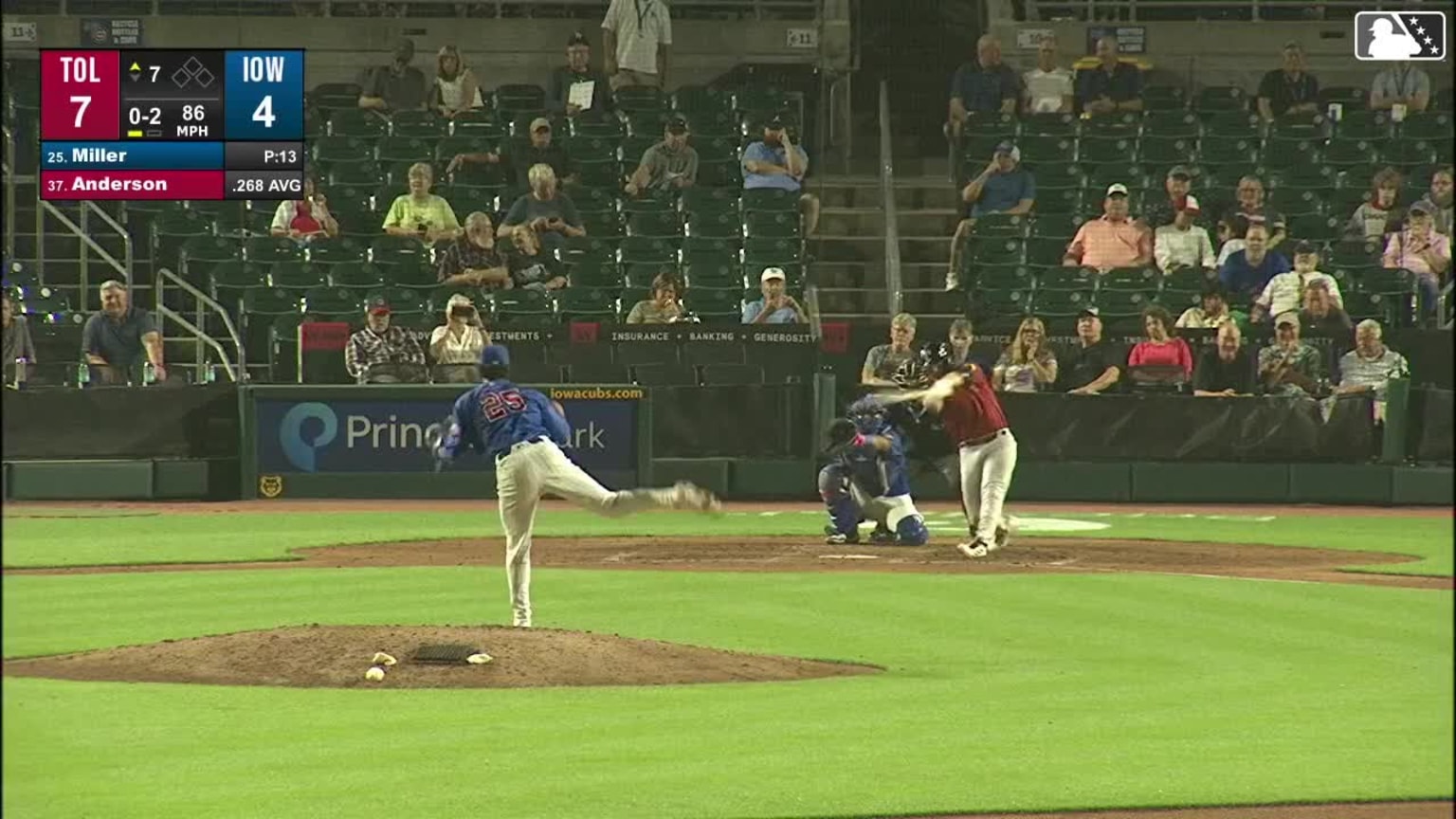 Max Anderson's solo home run | 09/17/2025 | MiLB.com