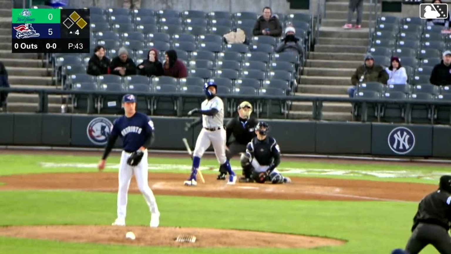 Yanquiel Fernandez's three-run home run | 04/19/2024 | Yard Goats
