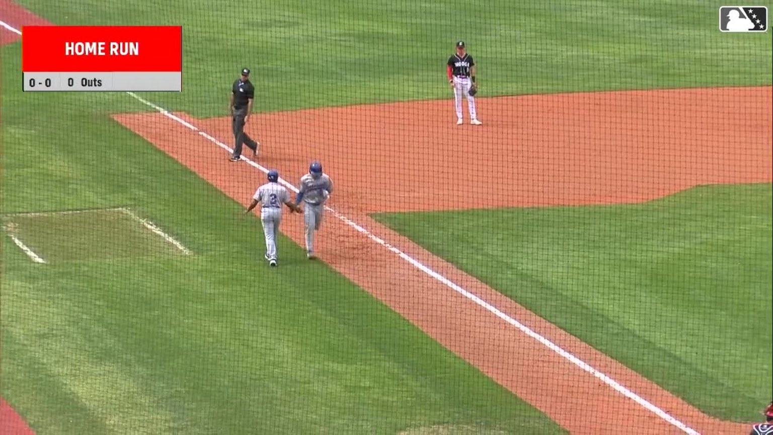 Matt Shaw's second homer of the game | 04/14/2024 | Smokies