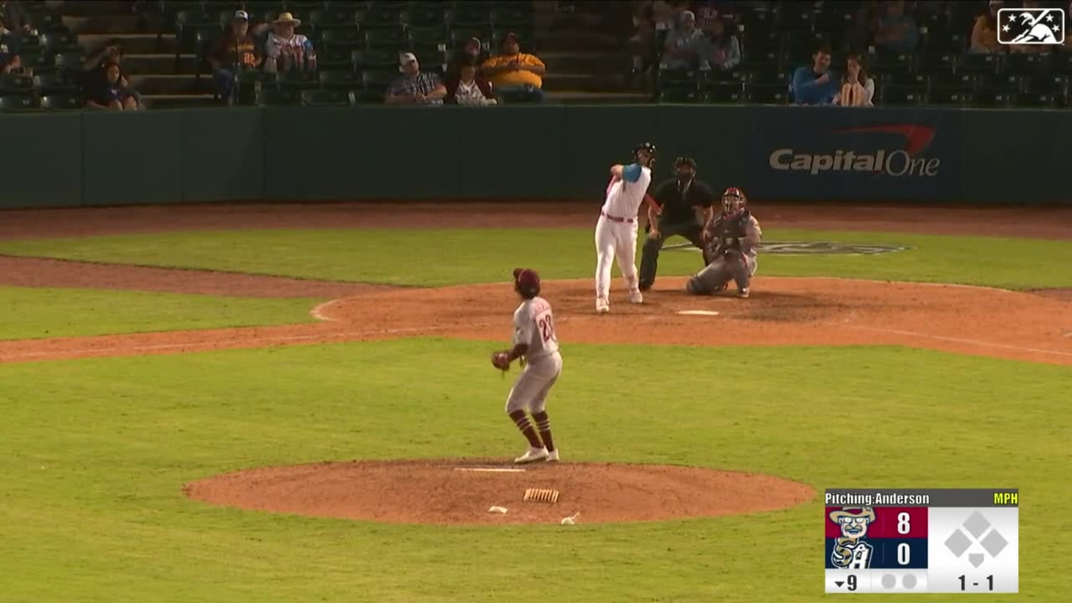 Tirso Ornelas' solo home run 04/14/2023 Missions