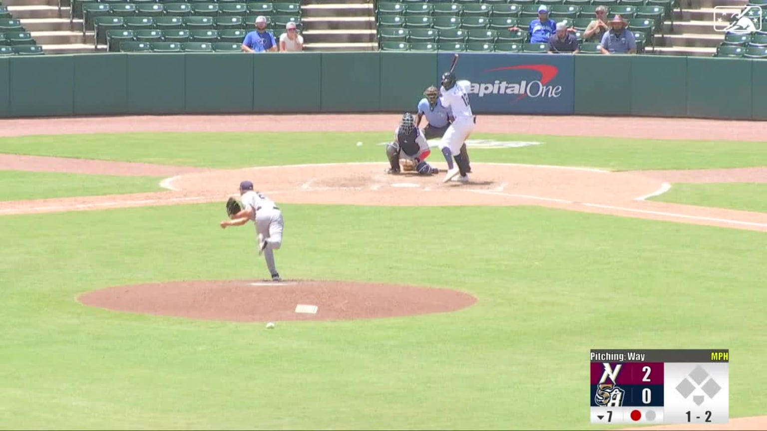 Beck Way's two strikeouts | 07/16/2023 | MiLB.com