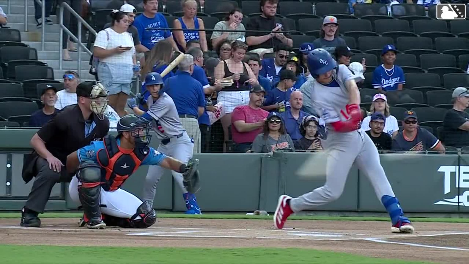 Alex Freeland's leadoff home run 08/14/2024