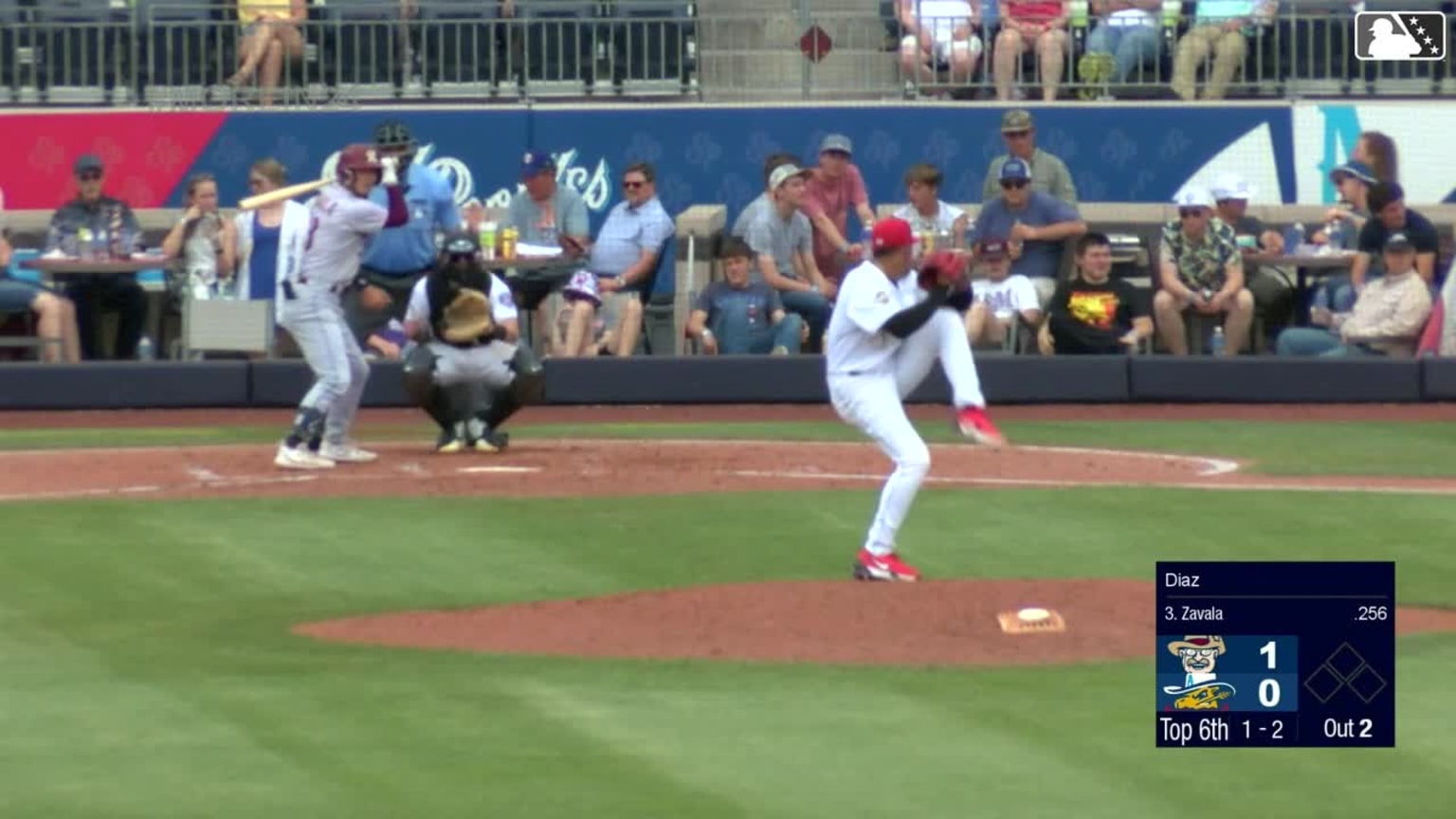 Yilber Diaz's eighth strikeout | 05/19/2024 | MiLB.com