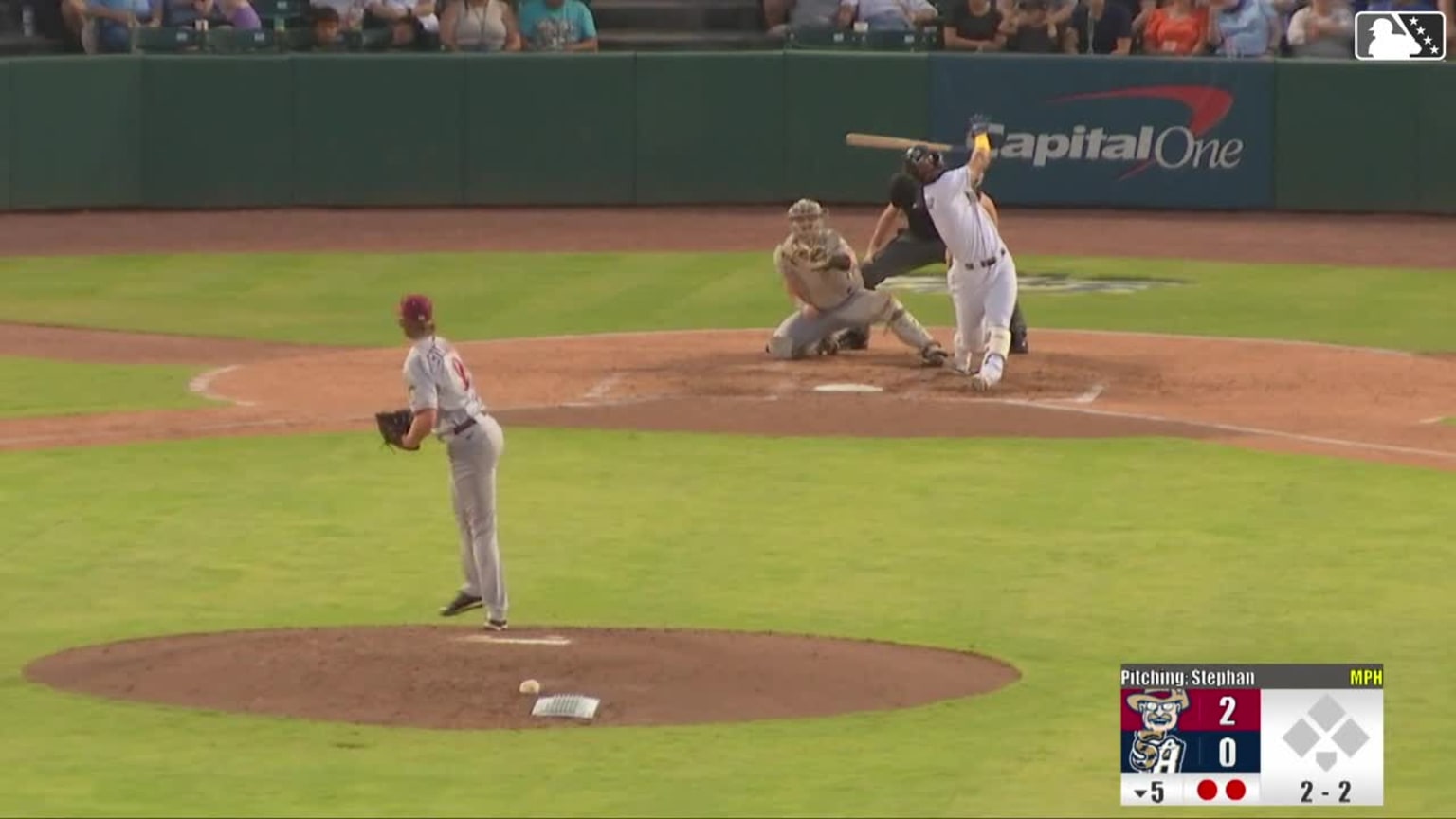 Josh Stephan's third strikeout 05/29/2024 RoughRiders
