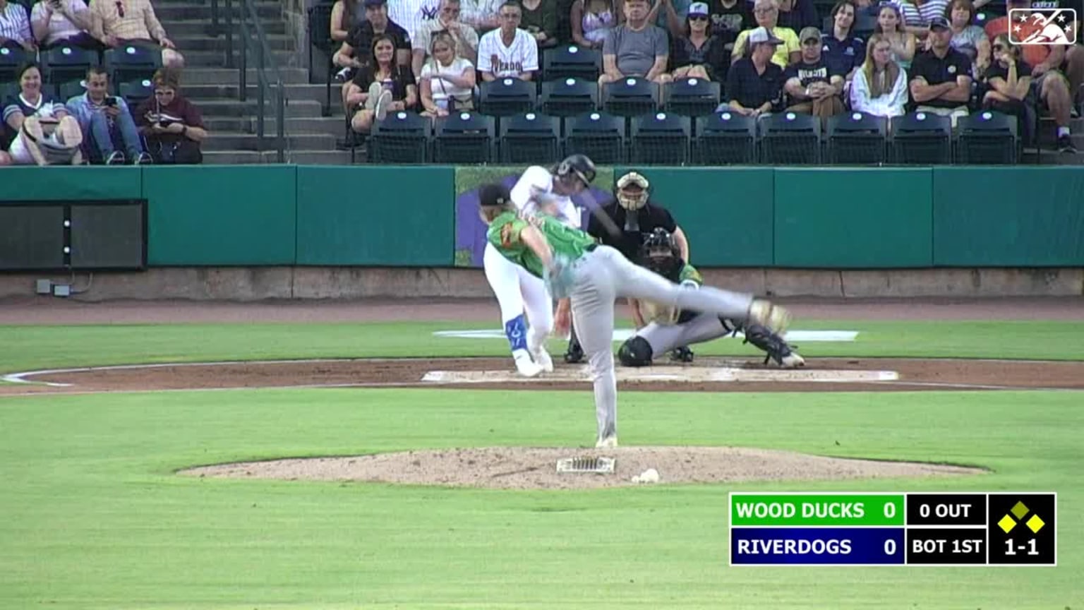 Cooper Kinney's RBI double 09/19/2023 RiverDogs