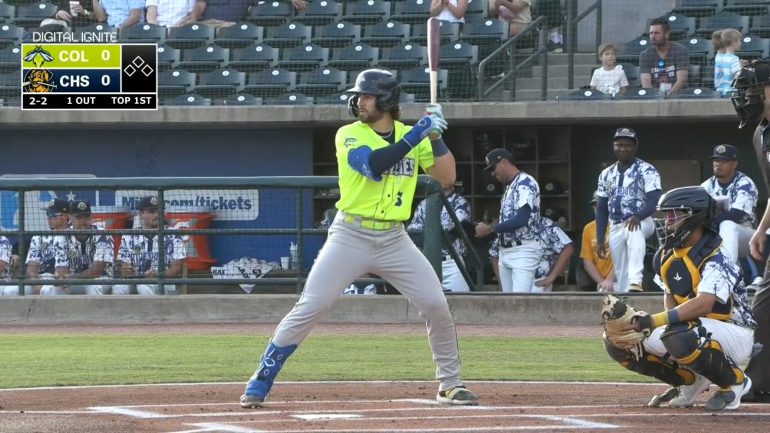 Blake Mitchell's three hit outing 04/21/2024 Fireflies