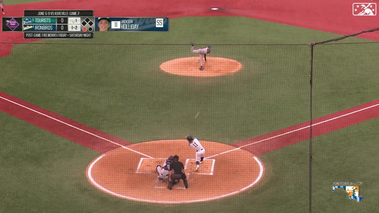 Jackson Holliday's solo home run 06/07/2023