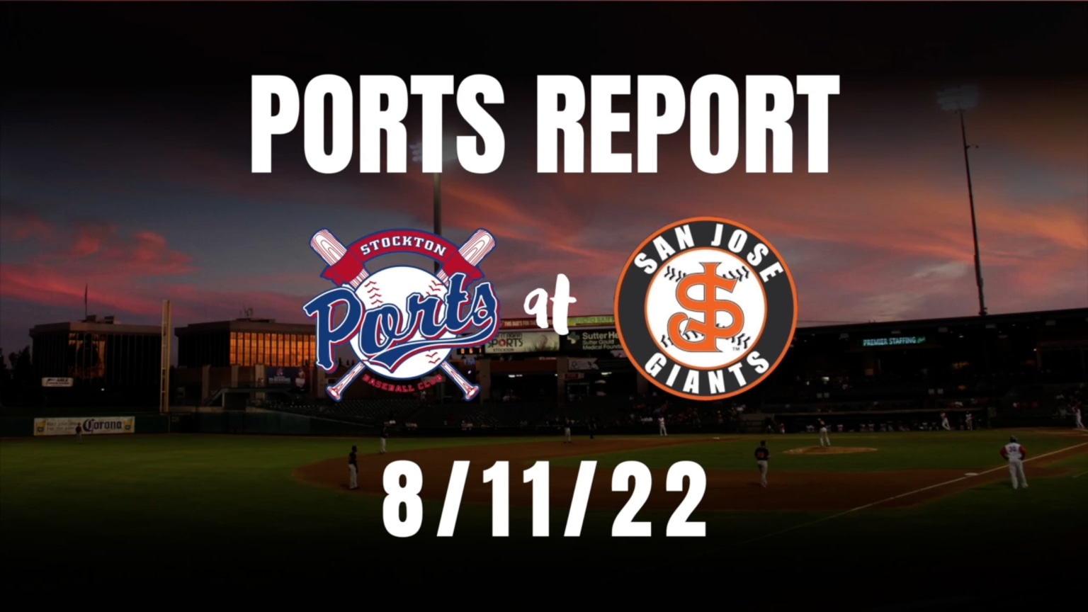 Ports Report 8/11 08/13/2022 Ports