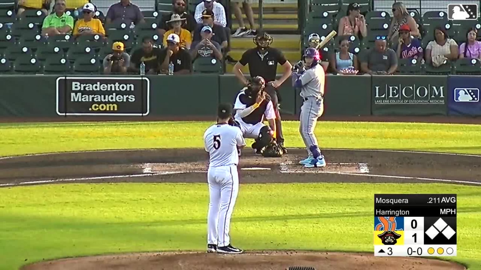 Thomas Harrington's third strikeout | 05/08/2024 | Marauders