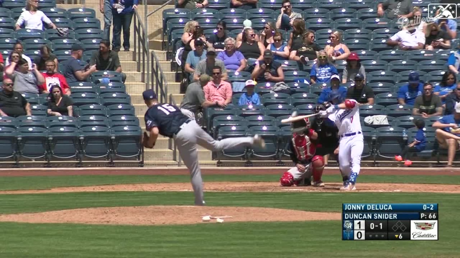 Johnny DeLuca's game-tying homer | 05/03/2023 | Drillers