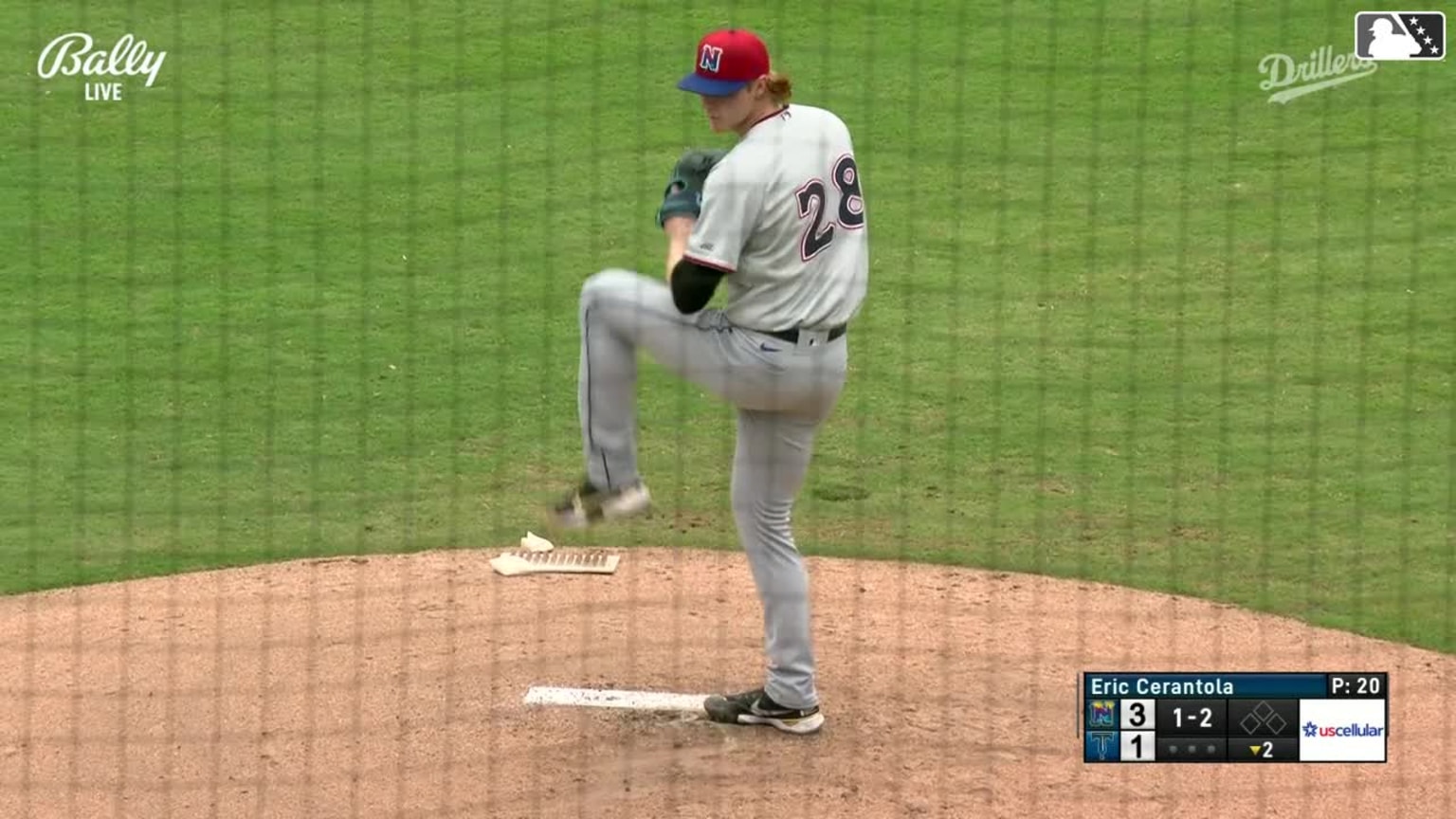 Eric Cerantola's first strikeout | 06/02/2024 | MiLB.com