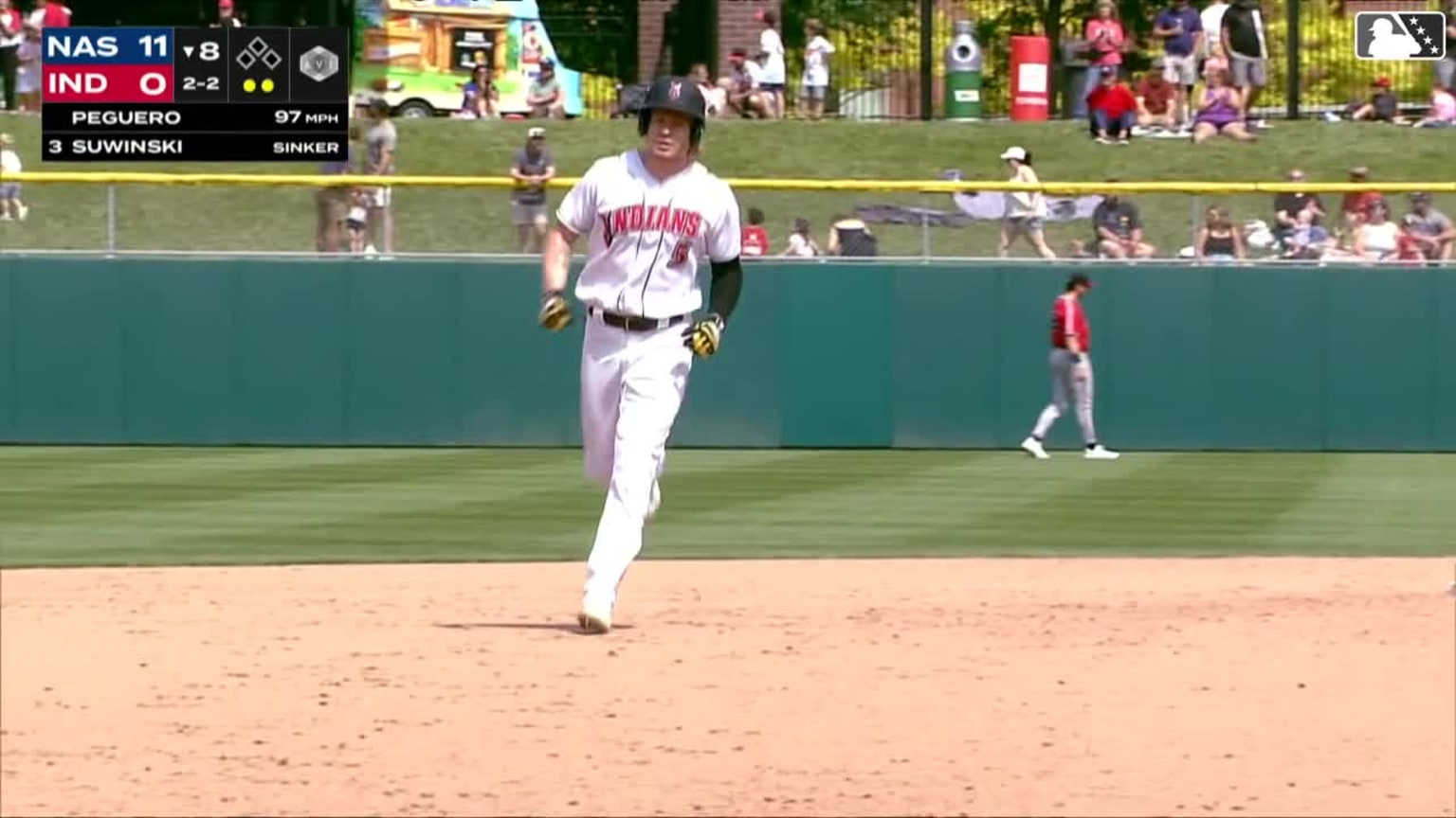 Jack Suwinski's solo home run | 06/01/2025 | Indians