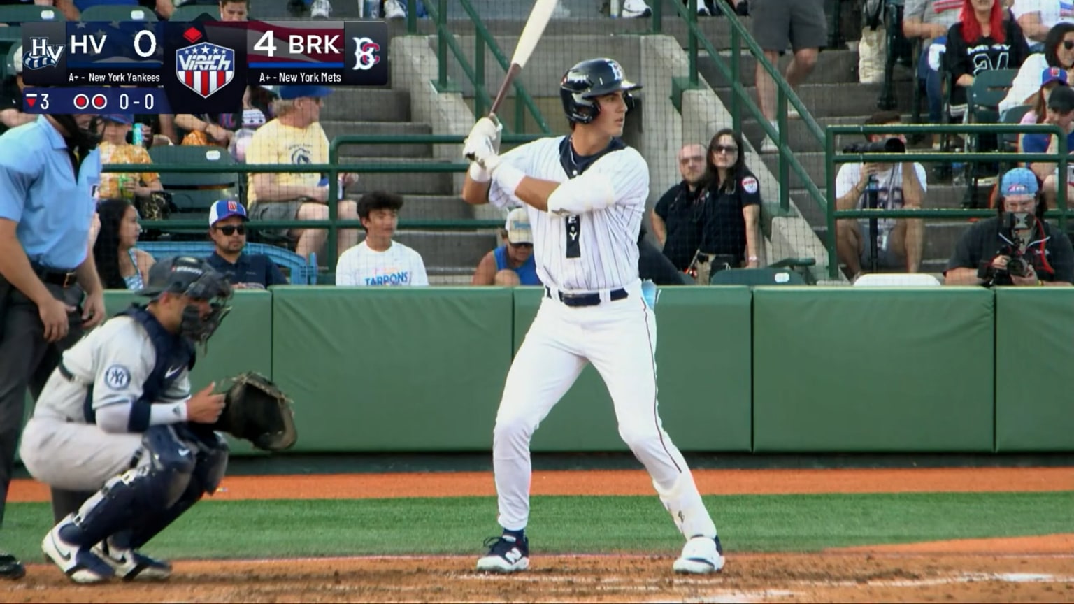 Colin Houck collects three hits for Brooklyn | 07/04/2025 | Cyclones