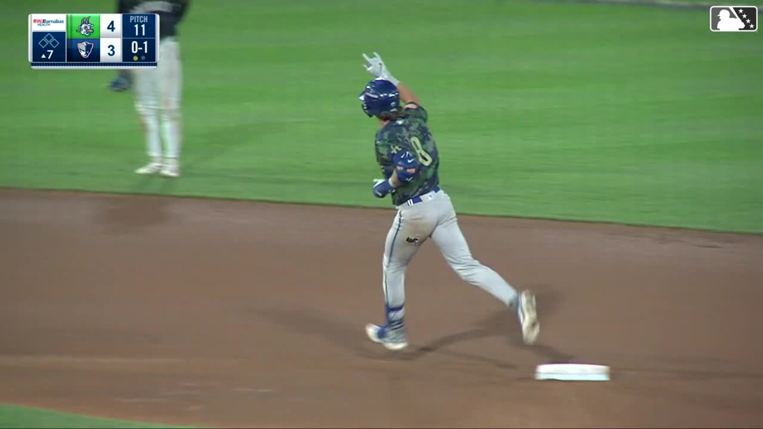 Charlie Condon launches his second home run | 08/22/2025 | Yard Goats