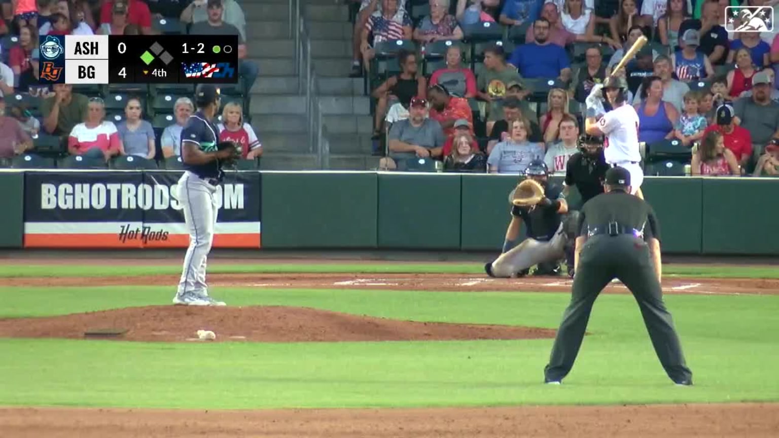 Carson Williams' two-run home run | 07/05/2023 | Hot Rods