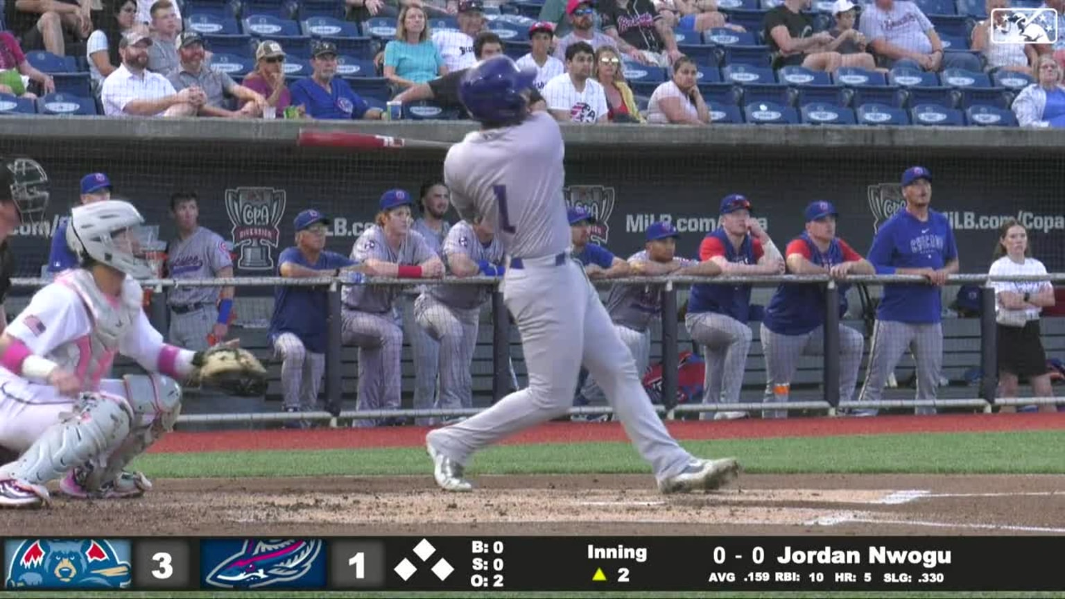 Pablo Aliendo's two-run homer | 05/17/2023 | Smokies