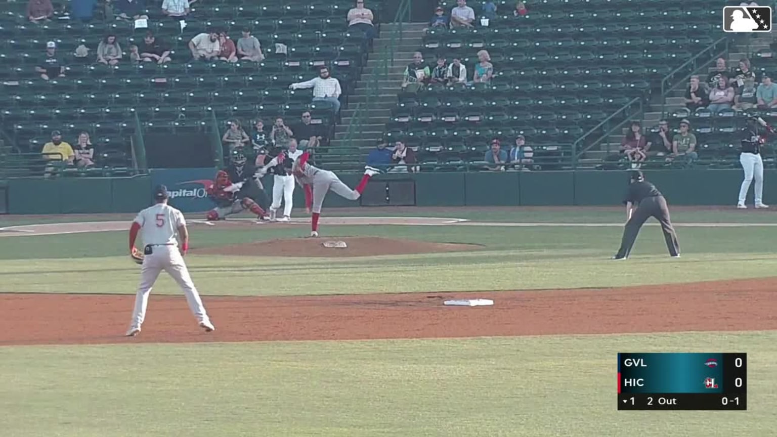 Sebastian Walcott's RBI double 06/05/2024 Crawdads